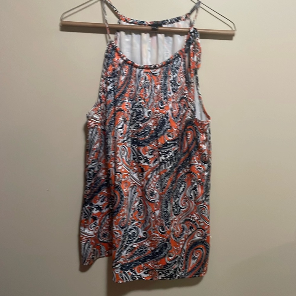 Ann Taylor sleeveless summer blouse